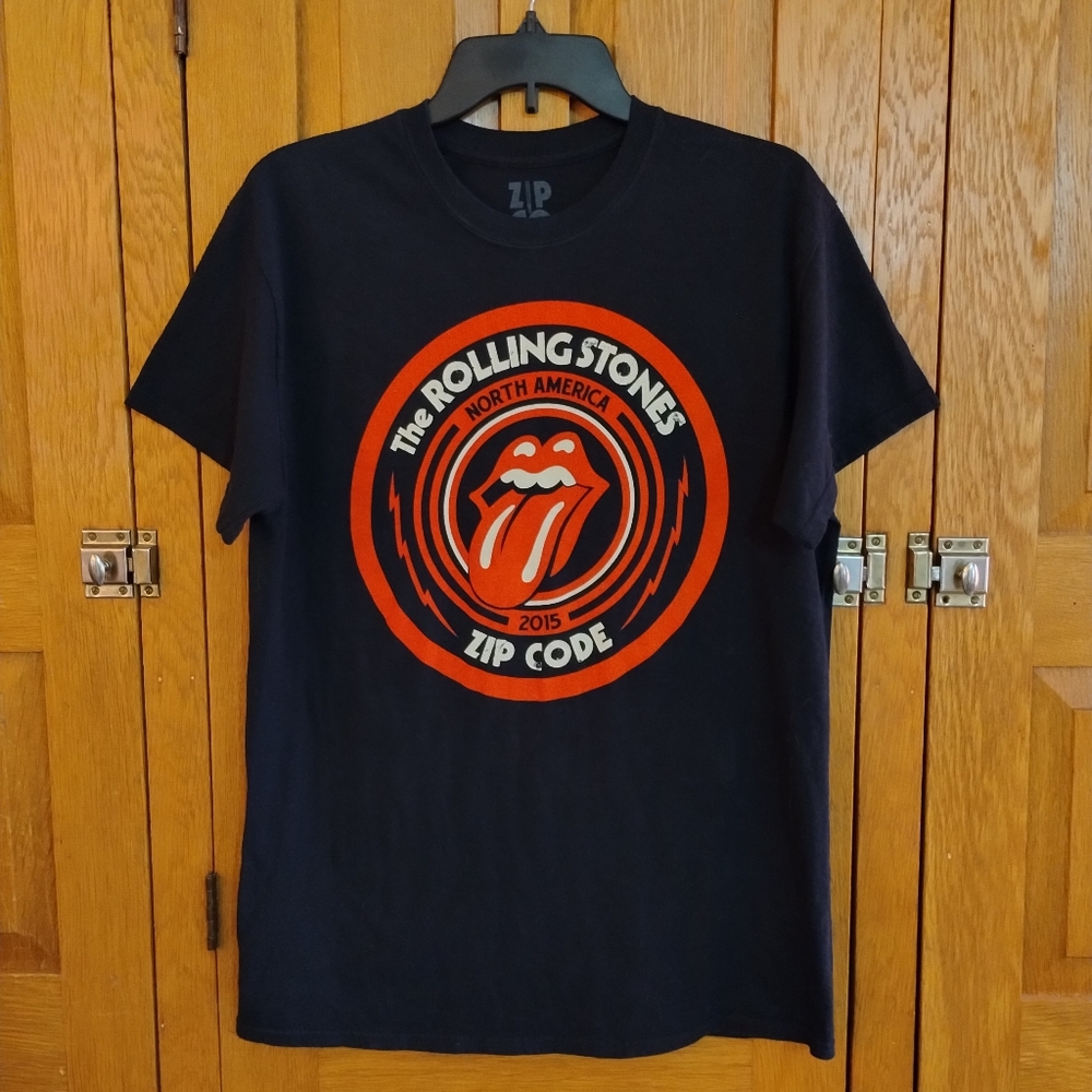 The Rolling Stones 2015 Zip Code concert t shirt